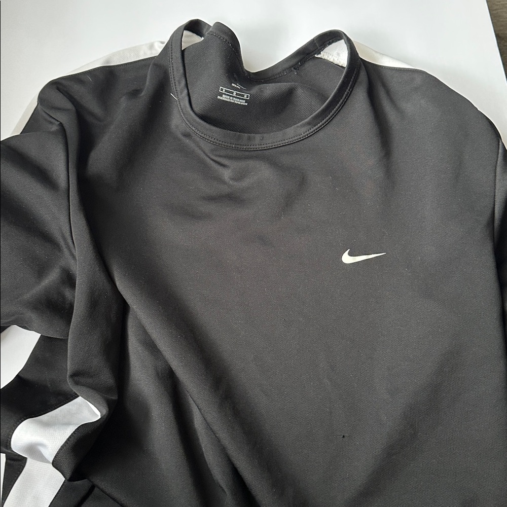 Nike Black and White Athletic Shirt